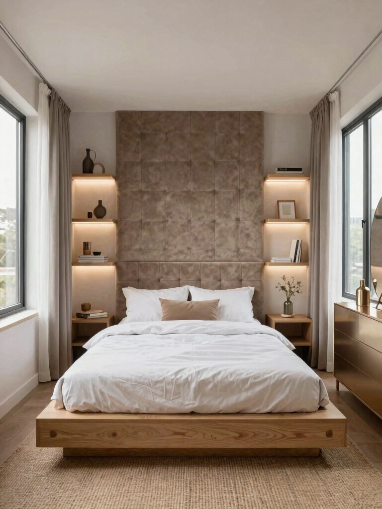 maximize tiny bedroom budget