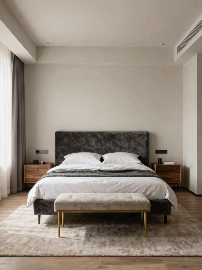measuring tiny double bedroom