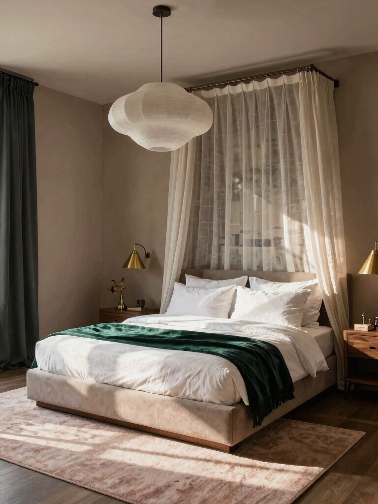 mood driven bedroom color selection