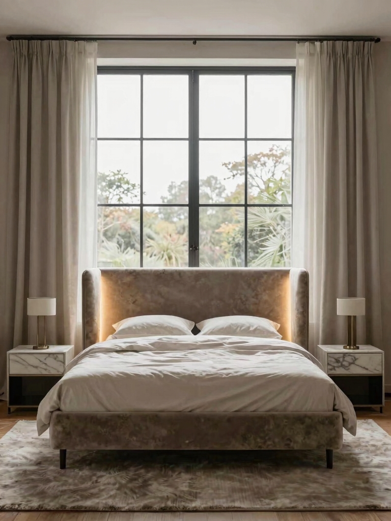 mood driven bedroom lighting plan