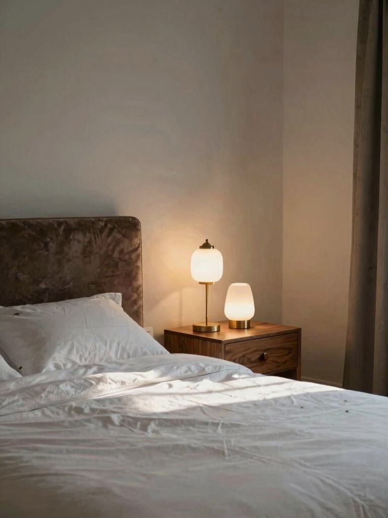mood enhancing bedroom lighting ideas