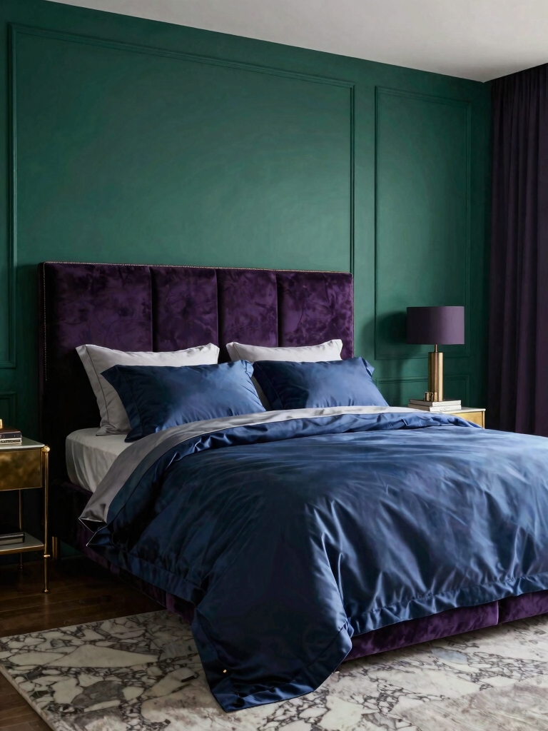 moody jewel tone elegance