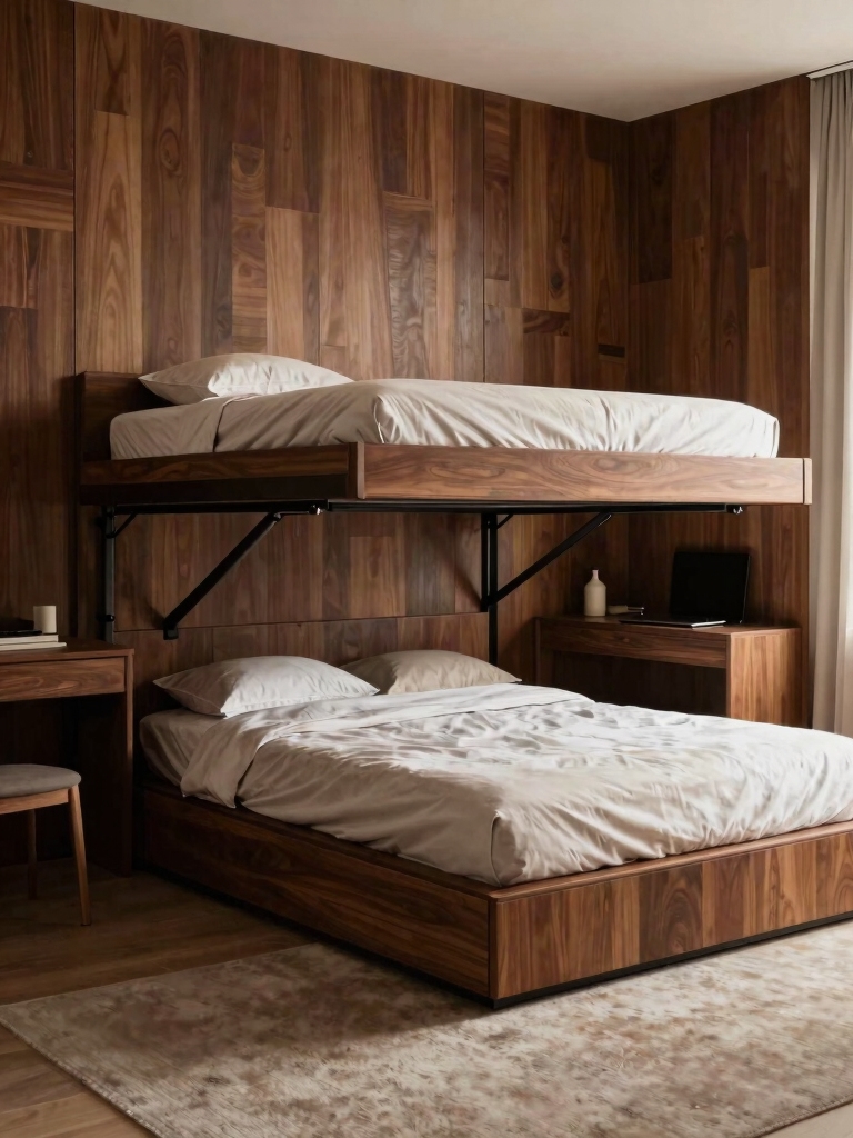 multifunctional space saving beds