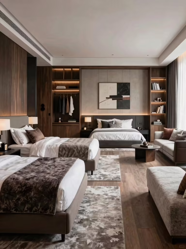 optimal bedroom furniture arrangement