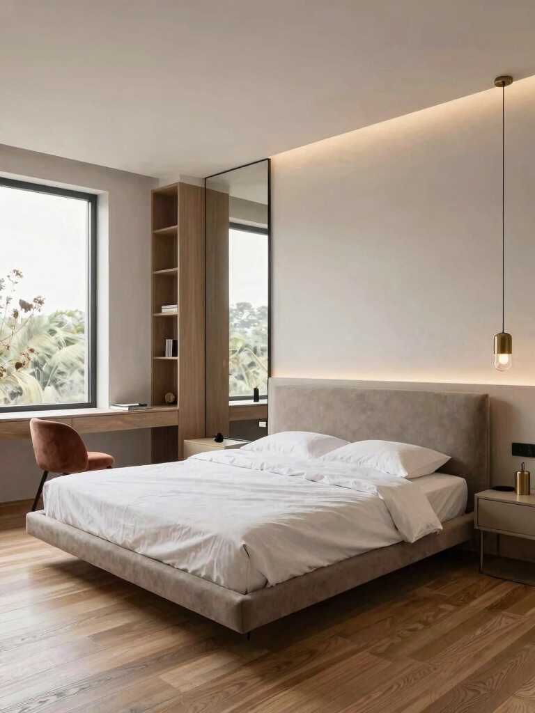 optimize small bedroom space