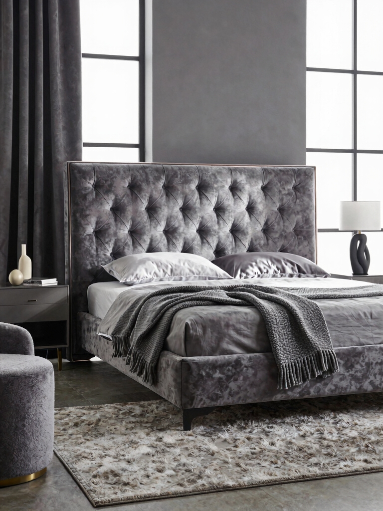 plush textures elevate grey