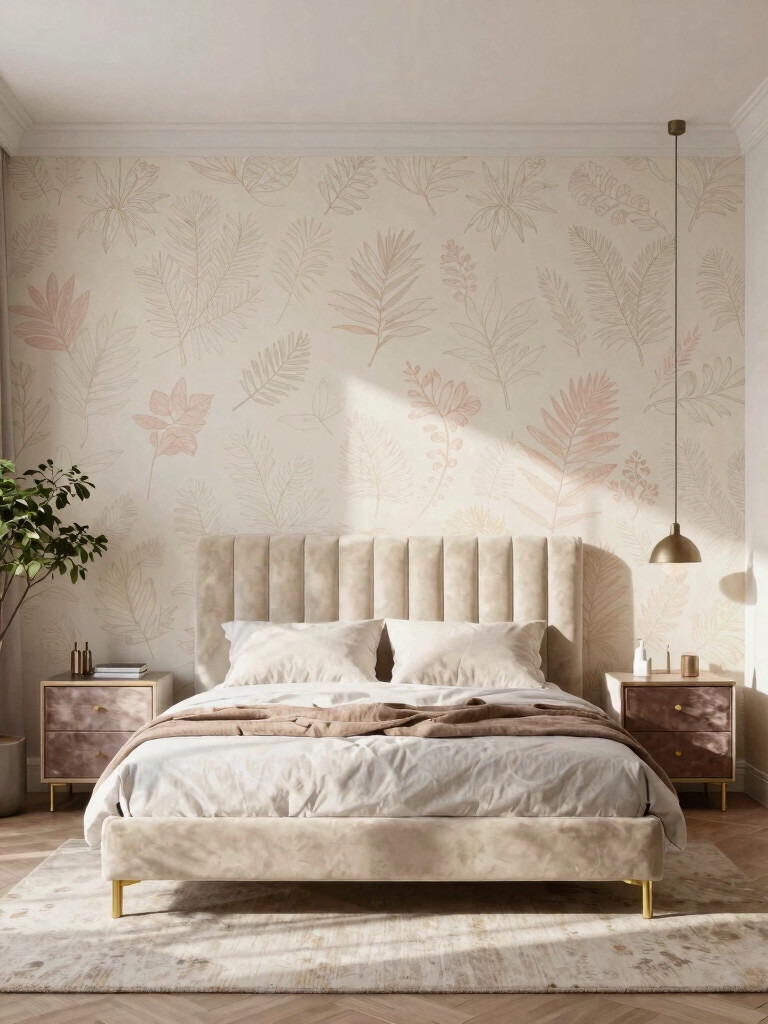 removable wallpaper with adhesion