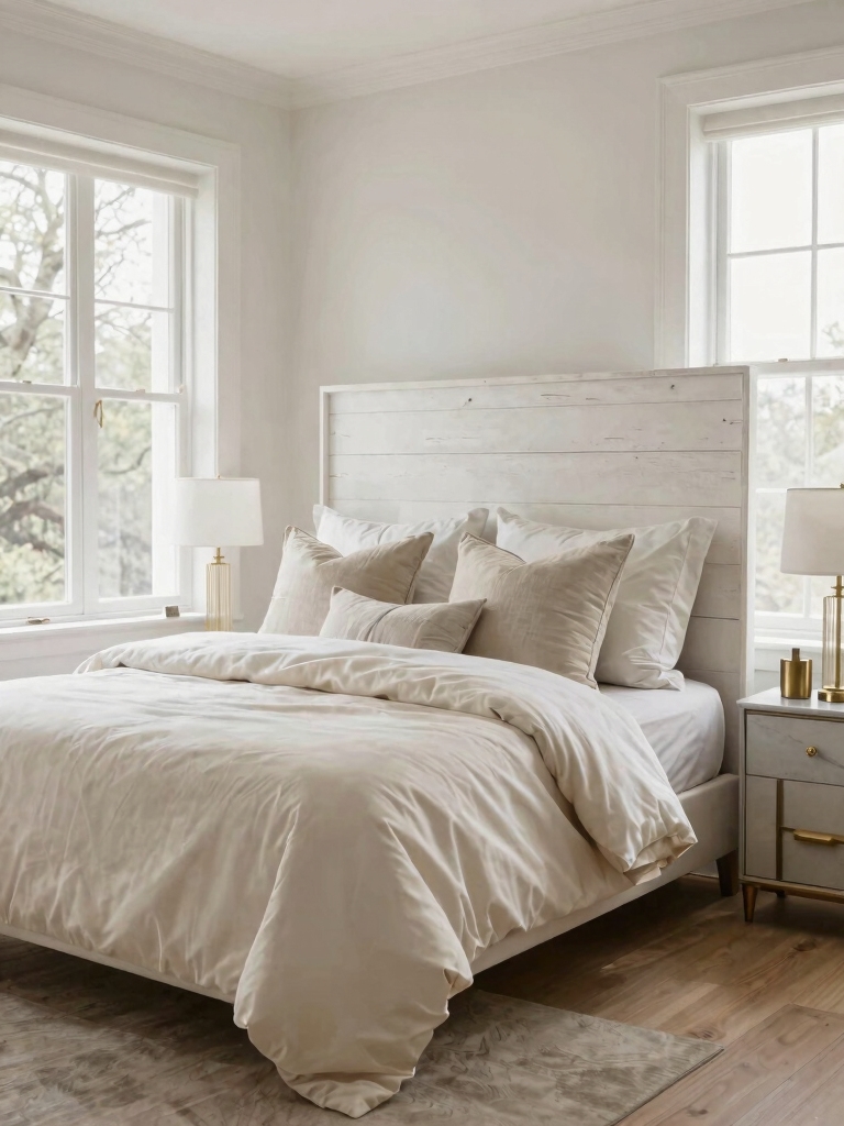 rustic white shiplap charm
