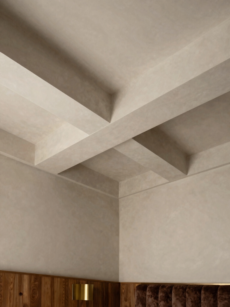 sculptural depth in ceilings