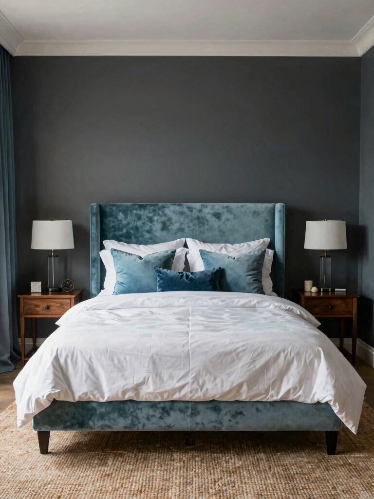 serene blues and seafoams