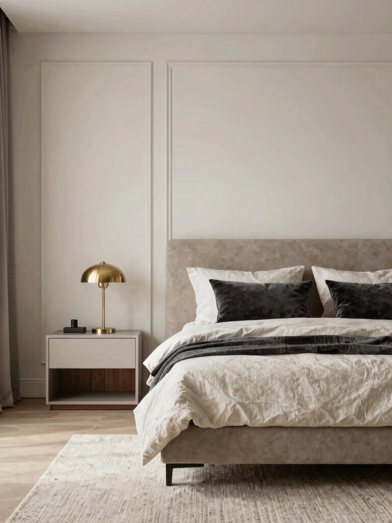 serene neutrals with intentional accents