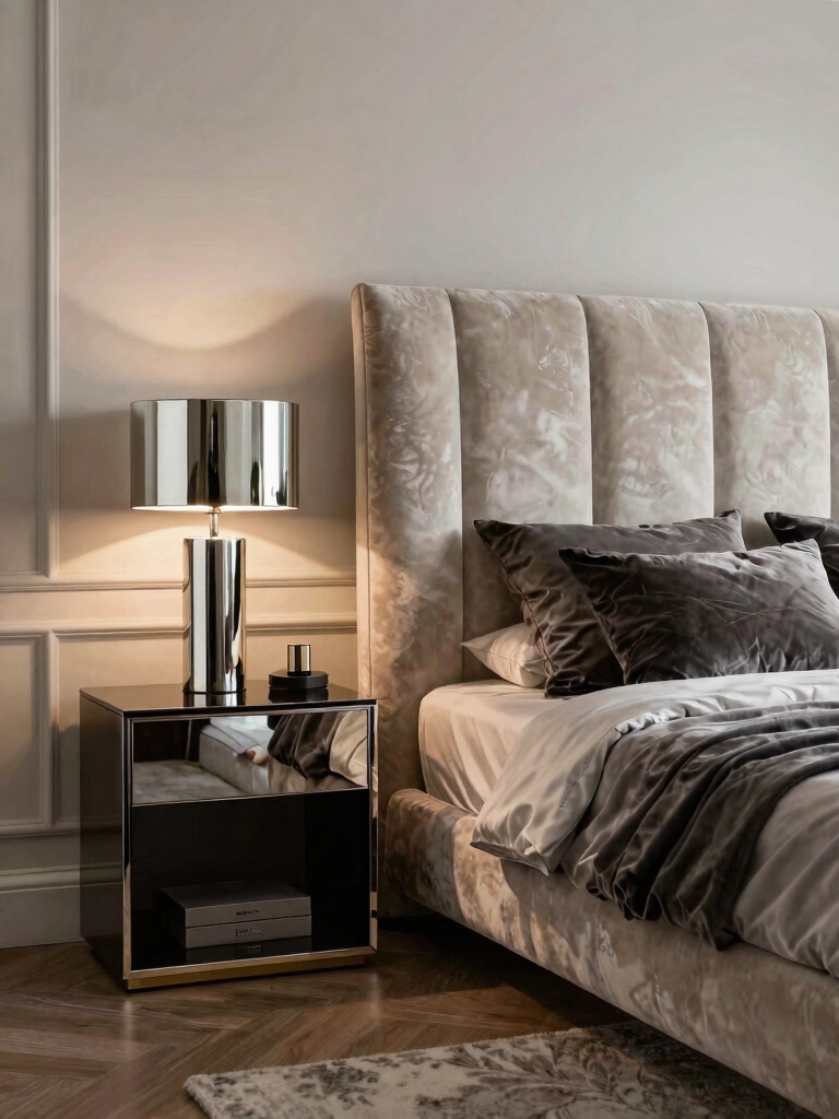 shiny surfaces statement lighting