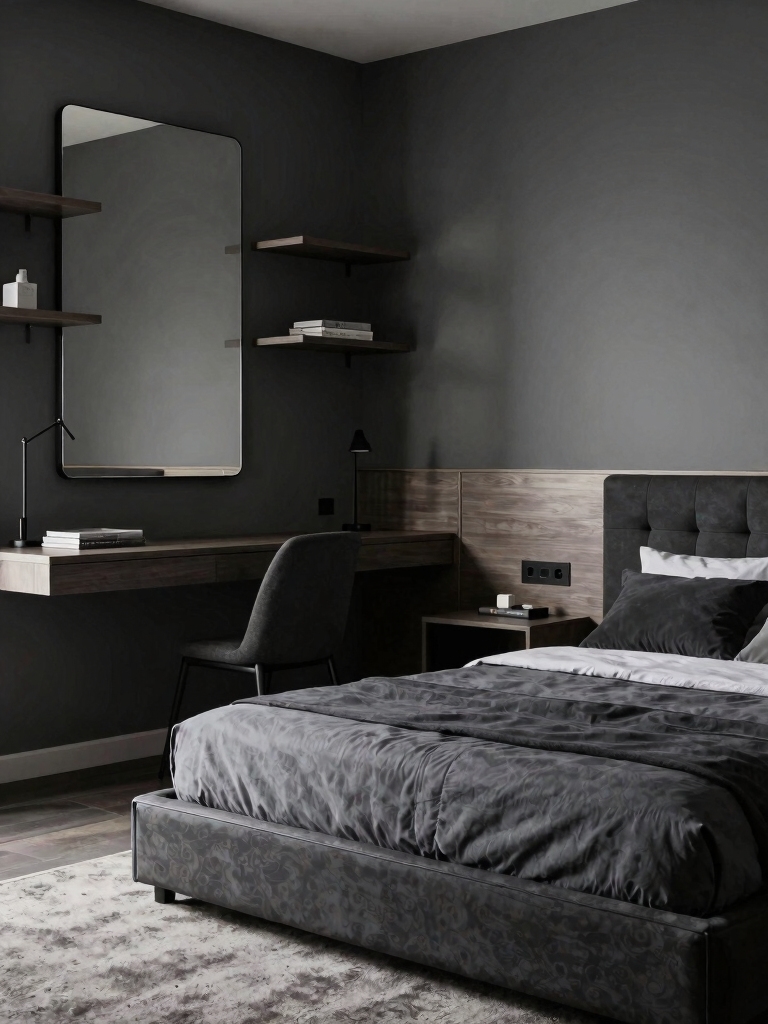 smart minimalist bedroom design