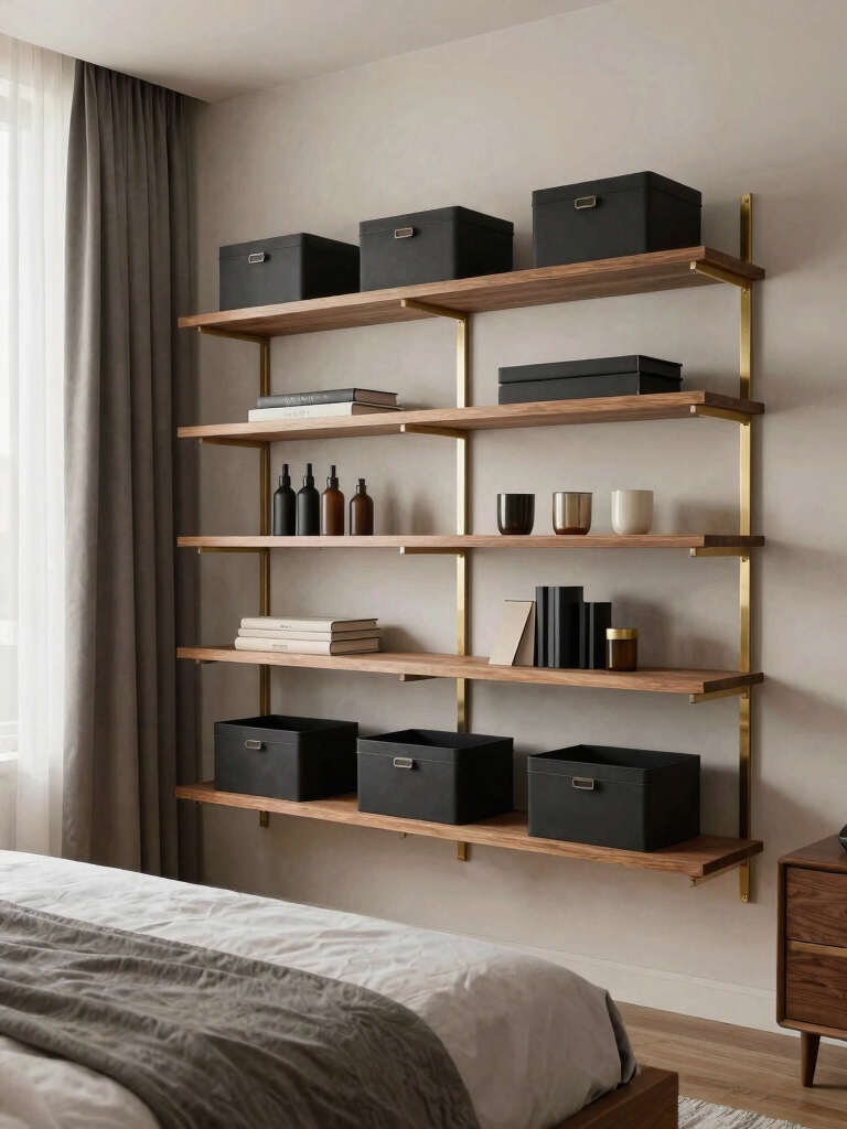 smart stylish floating shelves