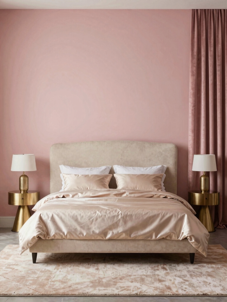 soft blush calm ambiance