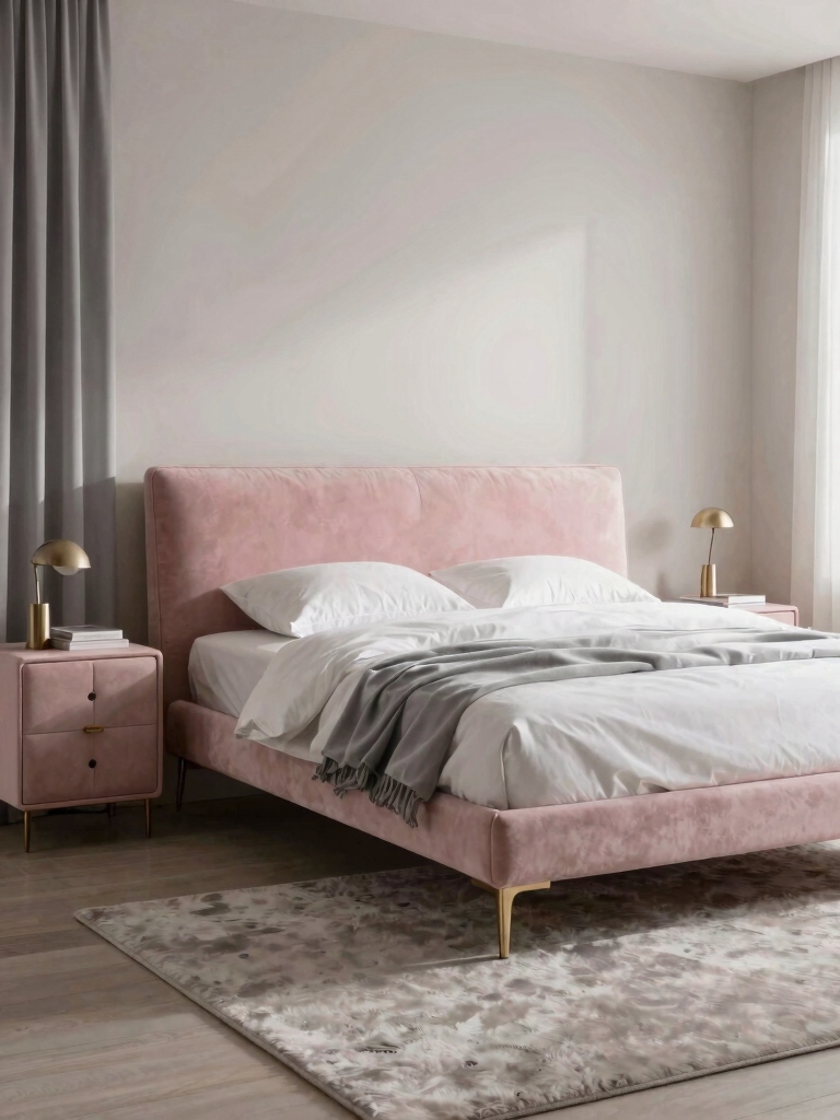 soft inviting bed silhouettes
