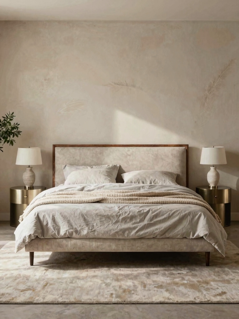 soft neutral calming palette