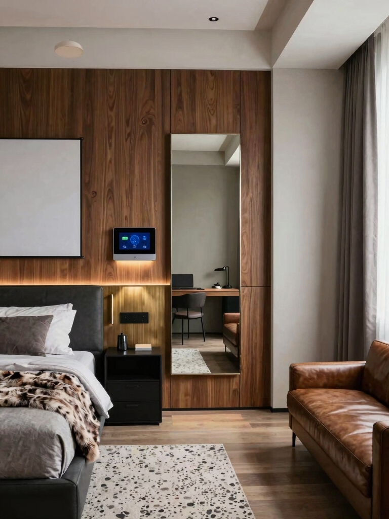 streamlined masculine retreat technology