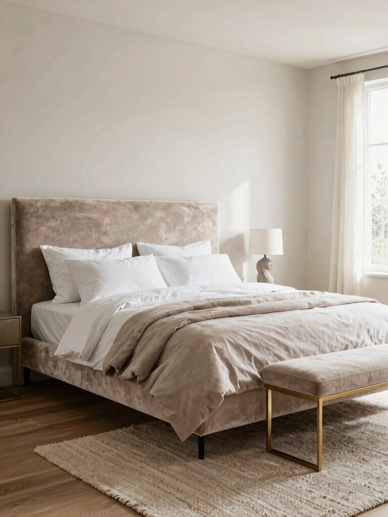 stylish bedding enhances elegance