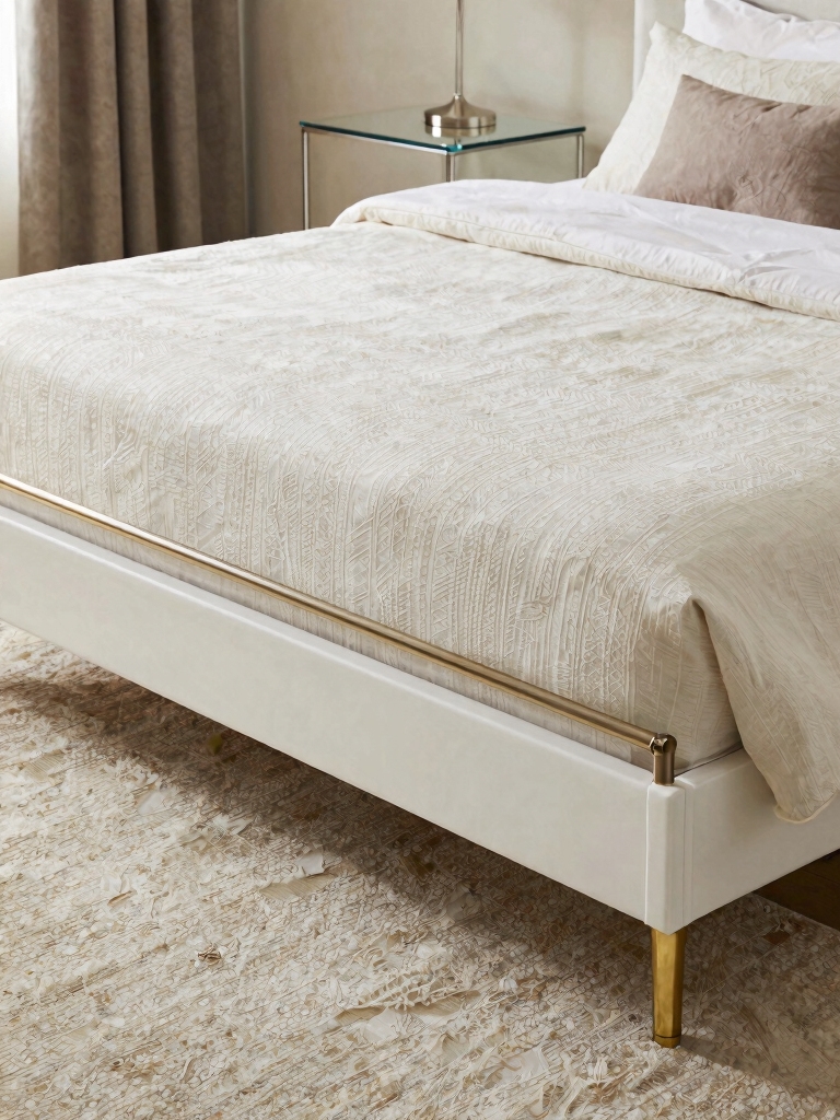 stylish metal accents elevate