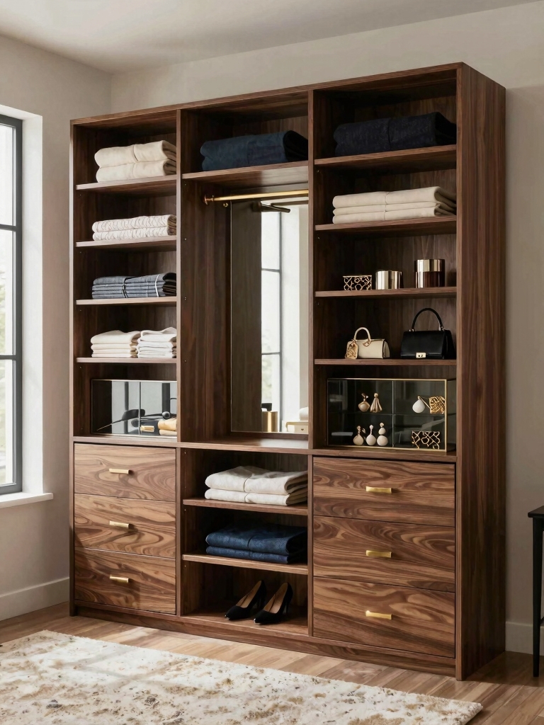 stylish organized wardrobe solutions