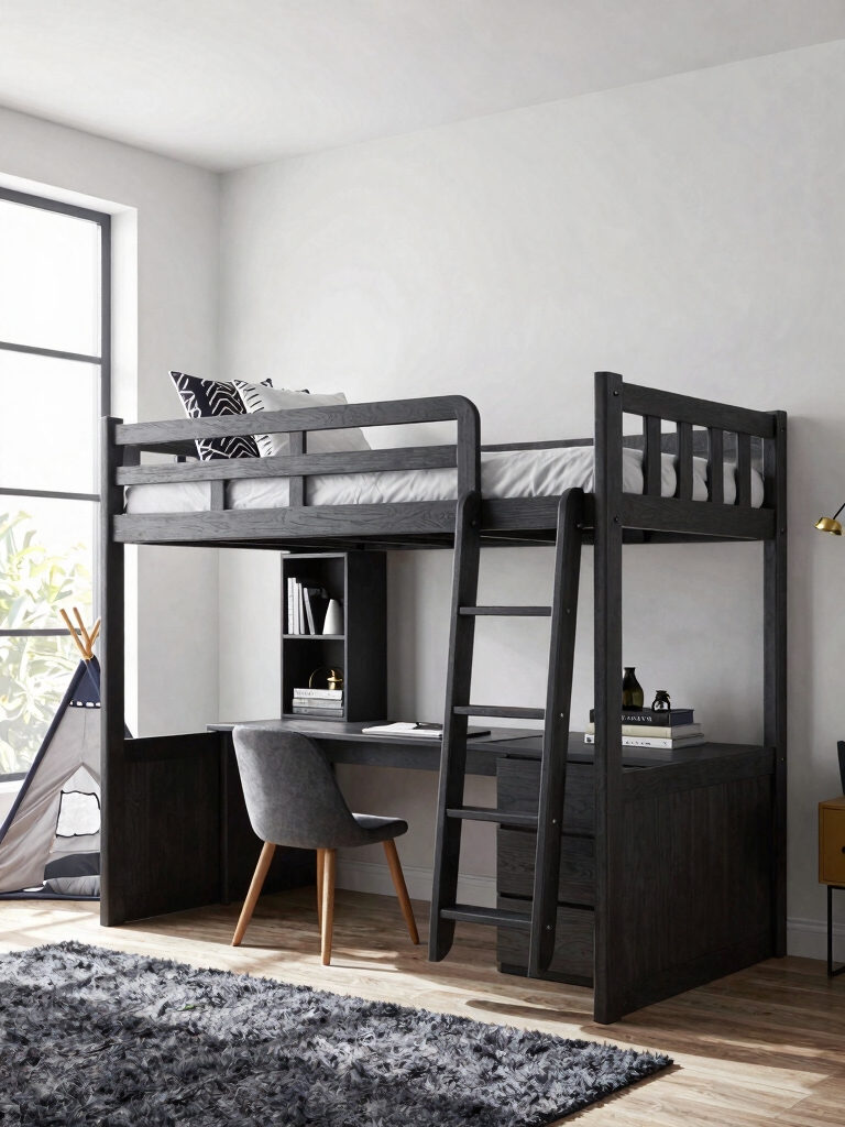stylish space saving loft beds