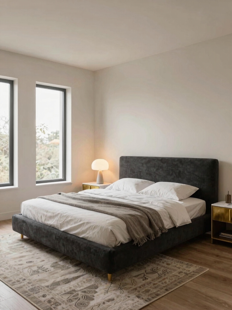 subtle zoning with warmth