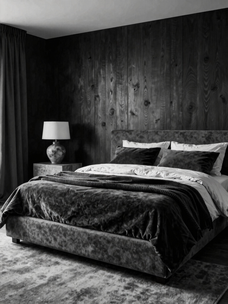 tactile contrast for coziness