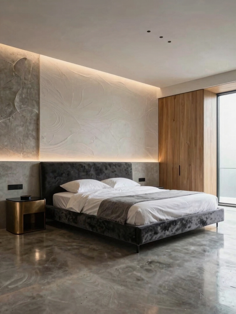 tactile texture contrasts elevate design