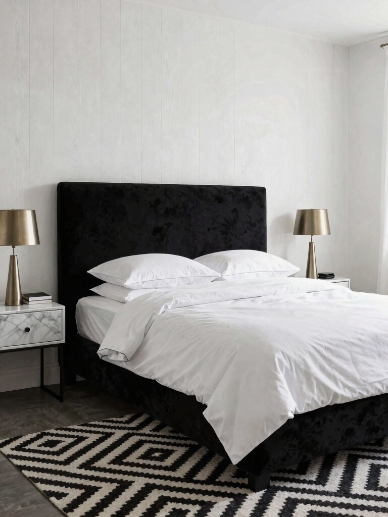 timeless black and white elegance
