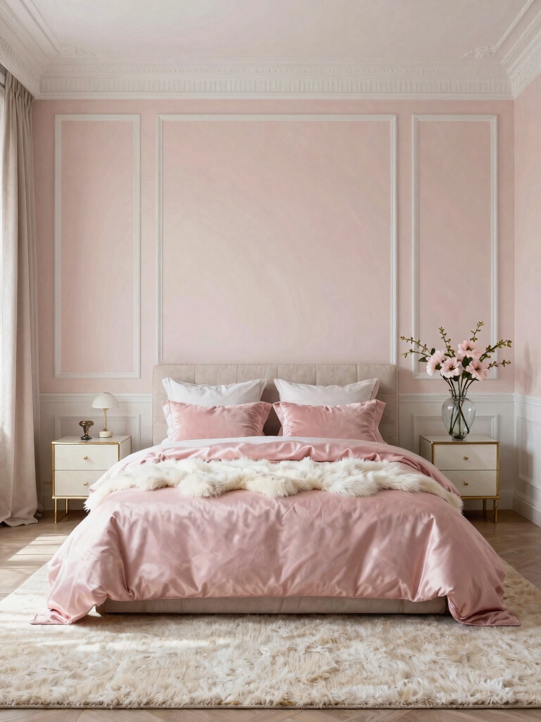 timeless luxurious pink decor
