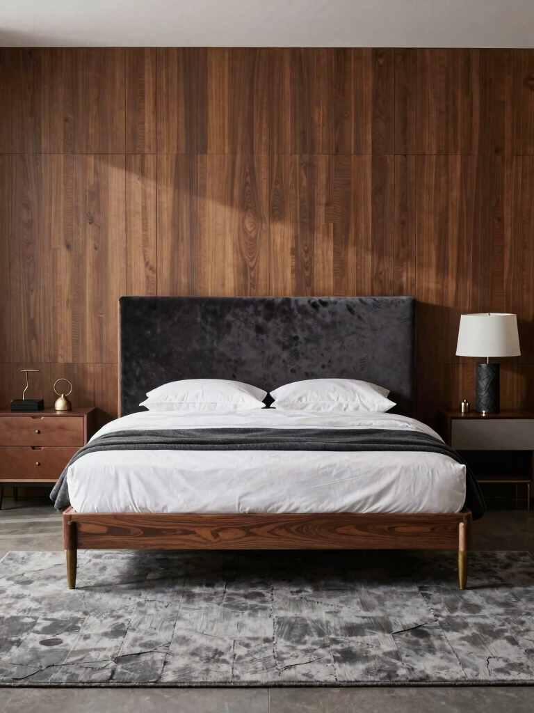 timeless masculine bedroom design