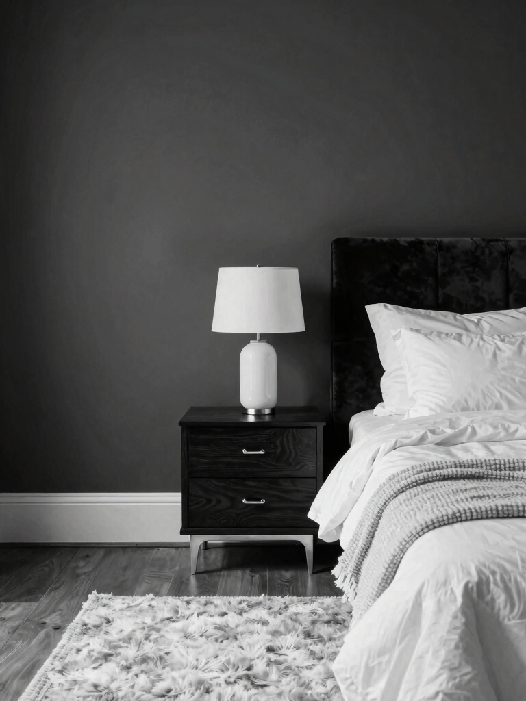 timeless monochrome bedroom designs