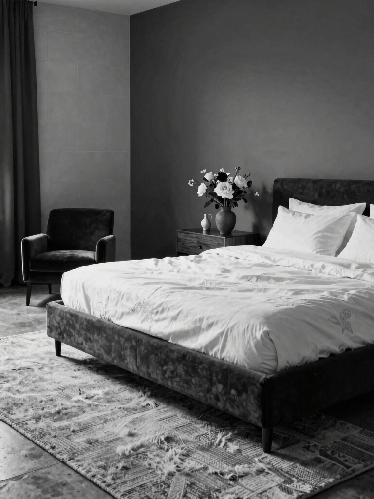 timeless monochrome bedroom designs