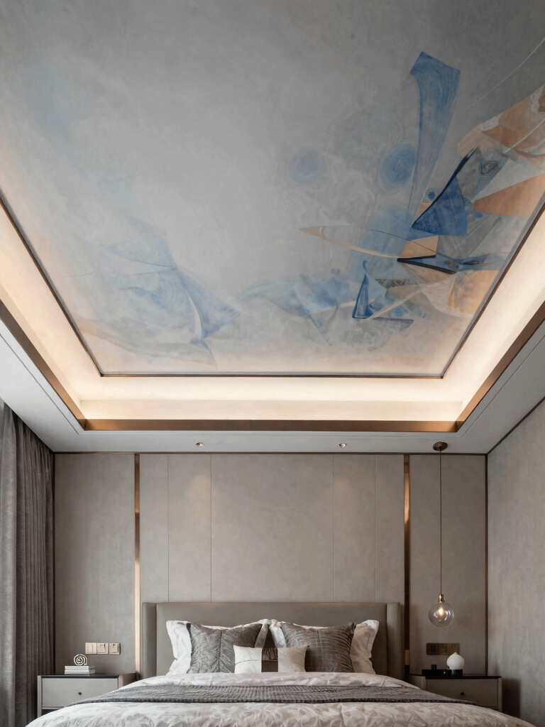 transformative painted ceiling design