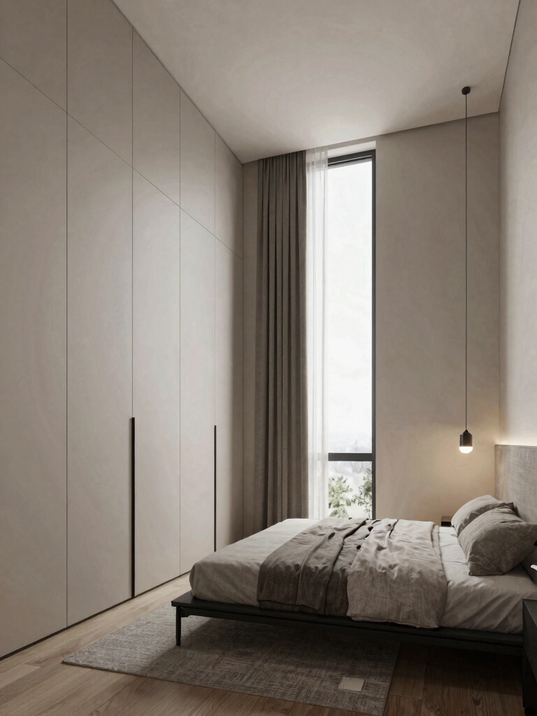 vertical design enhances space