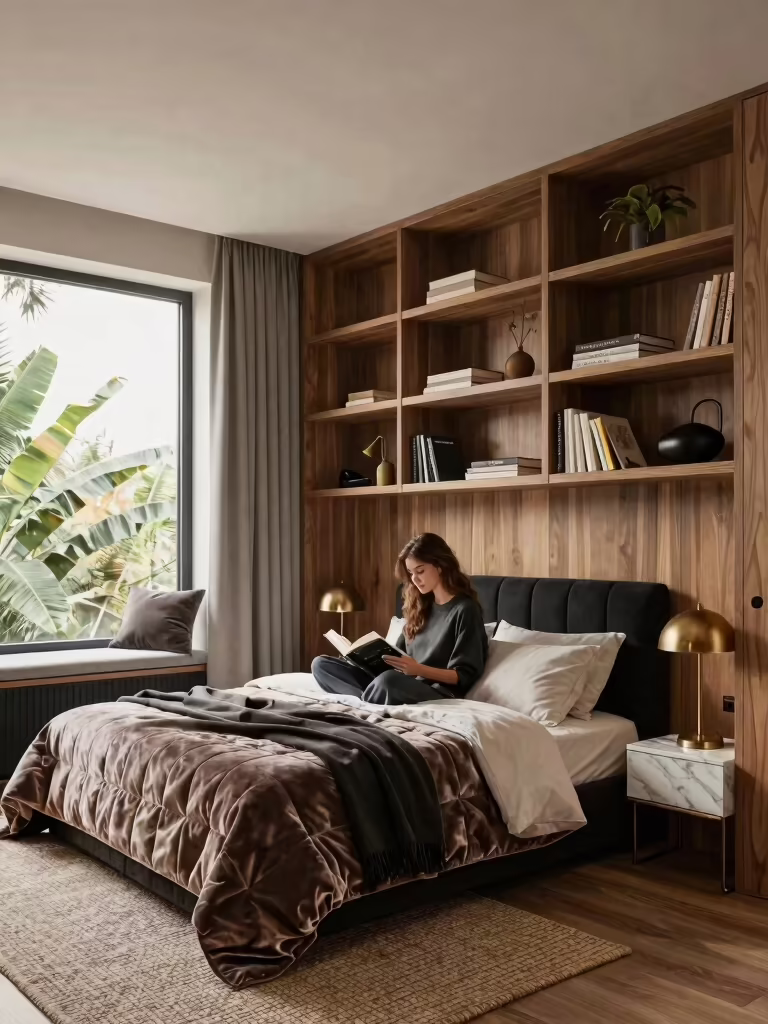 vertical space bedroom transformations