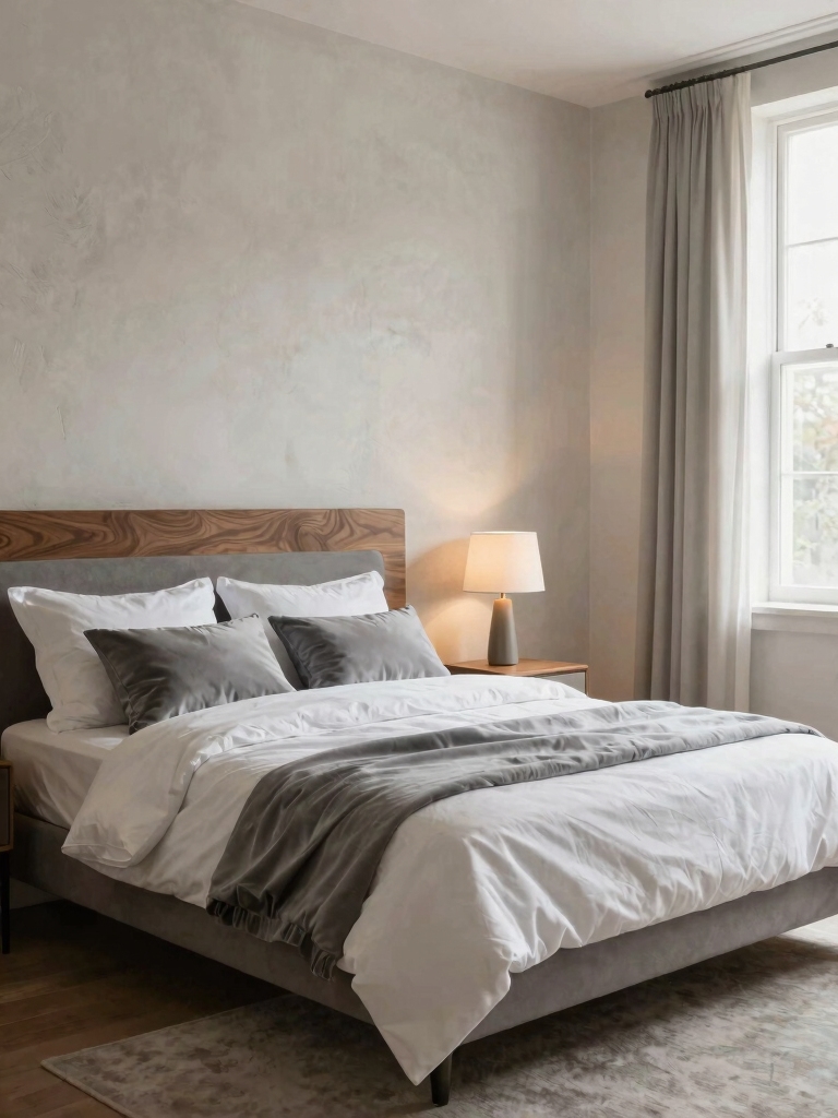 warm white tones enhance comfort
