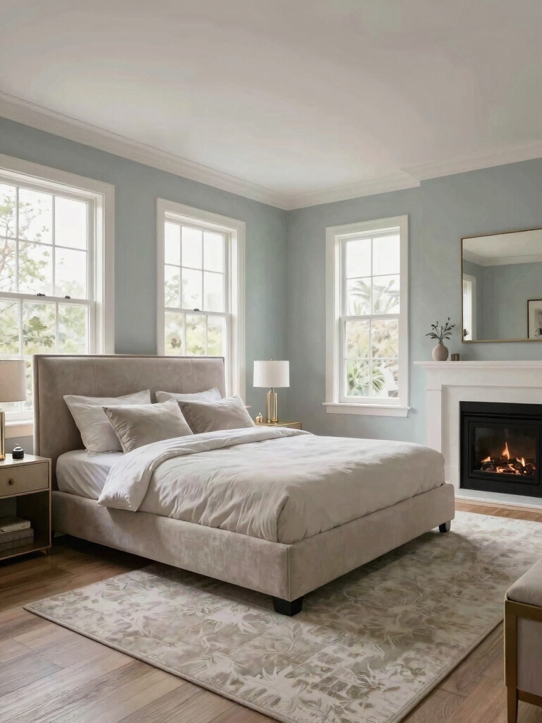 widening master bedroom colors